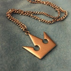 Kingdom Hearts crown necklace